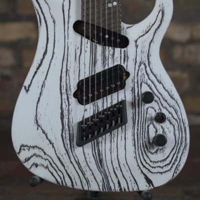 Ormsby SX GTR Carved Top, 7-String, Run 16B - Black/White for sale