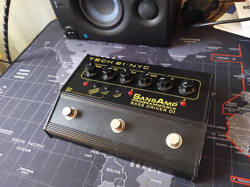 Tech 21 Sansamp Programmable Bass Driver