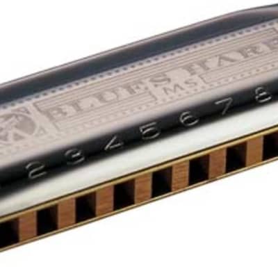 Hohner 532 Blues Harp MS Diatonic Harmonica Silver - A image 3