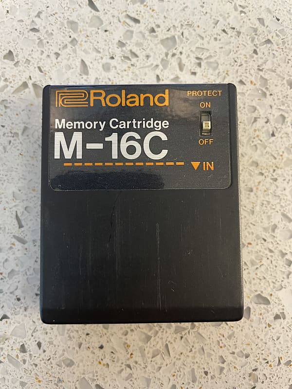 Roland M 16c Memory Cartridge Gr 700 Jx 3p Mks 30 Tr 707 Reverb