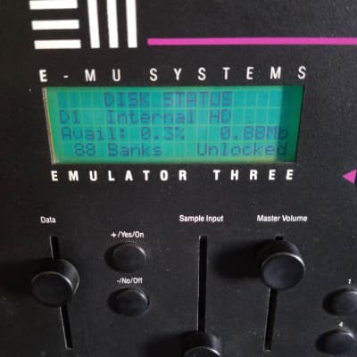 E-MU Systems Emulator III Rack - 8MB - Internal HD - Near Perfect Condition - Super Rare - 1988. image 10