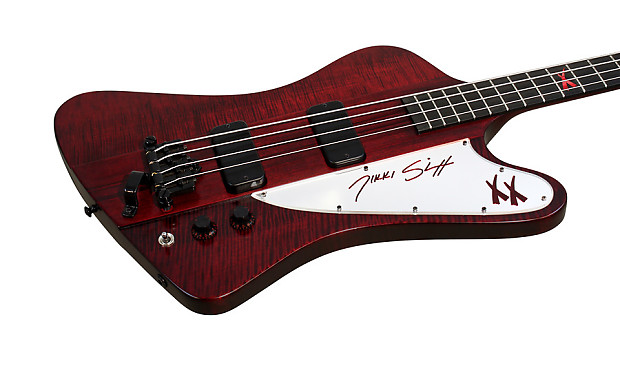 Used Gibson Nikki Sixx Signature Thunderbird Bass 2012