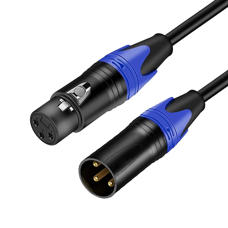 Xlr Cables, Microphone Cables,Heavy Duty Balanced Xlr Speaker Reverb
