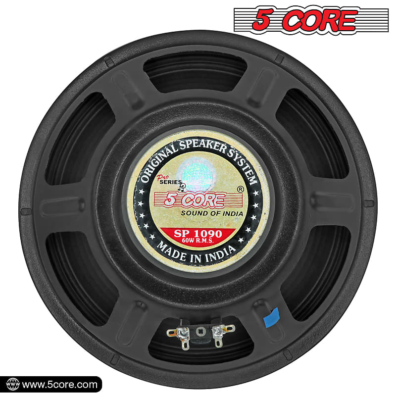 5 Core 10 inch Guitar Speaker • 60W RMS 8 Ohm 13Oz Magnet