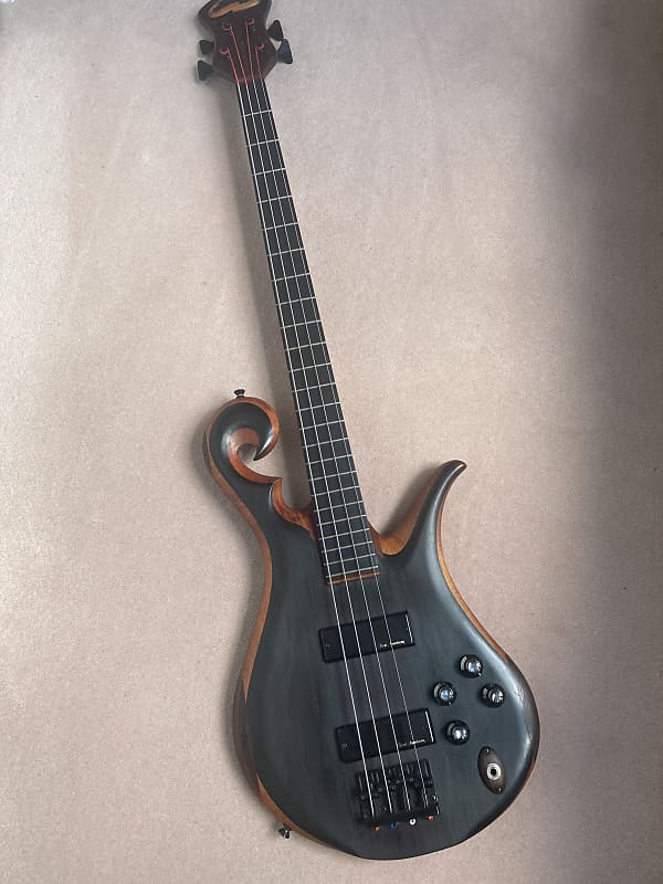 Carl Thompson Gaboon Ebony 4 String Bass 2006 Reverb