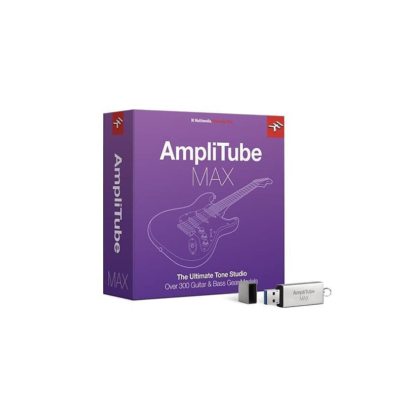 IK Multimedia - AmpliTube MAX - bundle AmpliTube per MAC e PC image 1