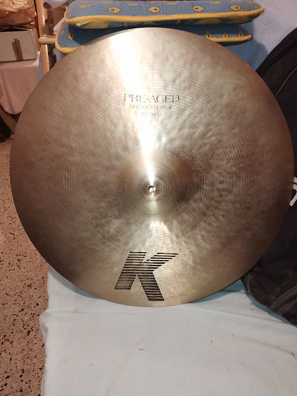 Zildjian K Pre aged dry light ride 22