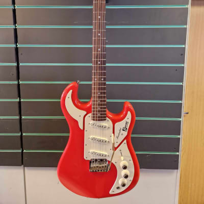 Burns Marquee Club Series Fiesta Red Electric Guitar for sale
