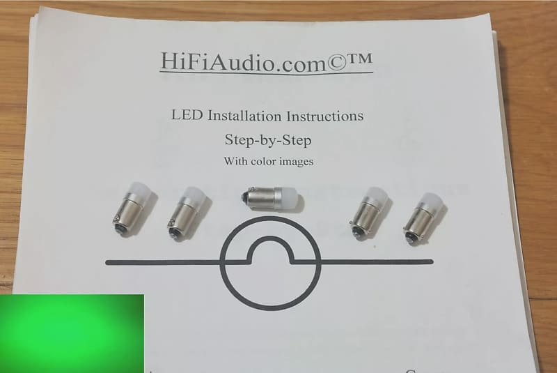 McIntosh C27 bulbs lamps lights  			