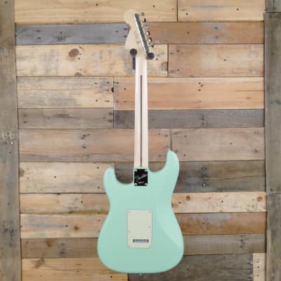 Fender American Performer Stratocaster HSS, Maple Fingerboard, Satin Surf Green - Weight: 8 pounds! image 5
