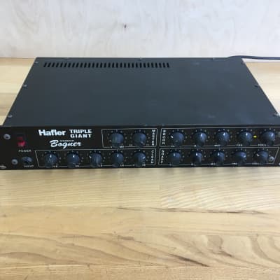 Hafler Bogner Triple Giant - Classic Three Channel Tube Preamp Rack | Reverb