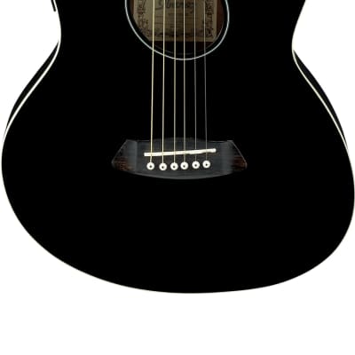 Ibanez TCY10EBK 6-String Talman Acoustic Guitar, Black High Gloss for sale