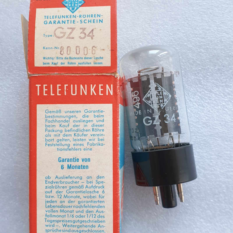 WWII Era Ken-Rad 5U4G VT-244 JAN, Mil-Spec Rectifier Tube, Tested, NOS |  Reverb Portugal