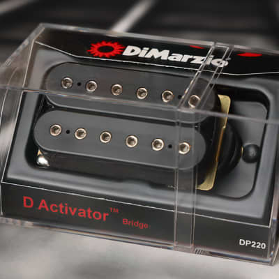 DiMarzio DP220BK D Activator Bridge Humbucker - Black