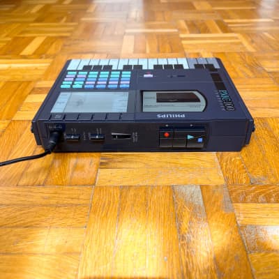 Philips PCM-100 (1988) FM Synthesizer and Personal Music Composer! With original data tape and a compatible brand-new power supply! Super rare! image 12