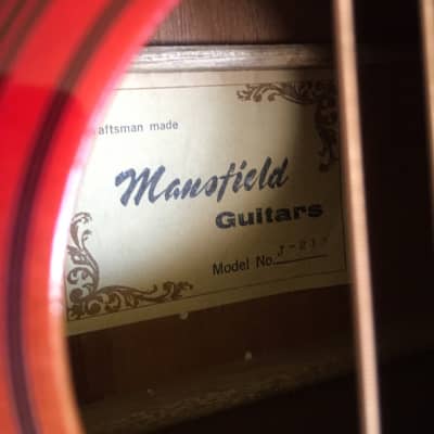 Vintage 1969 Mansfield J-21 (Pre-Lawsuit Hummingbird custom
