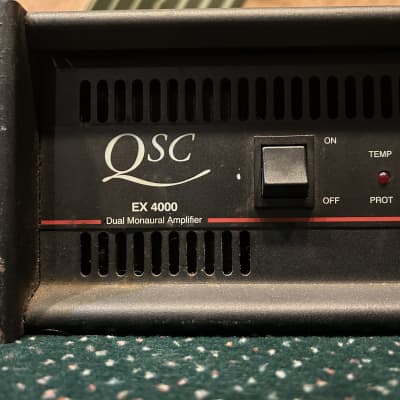 QSC EX 4000 Power Amplifier 3200 Watt Dual Monaural Amp | Reverb