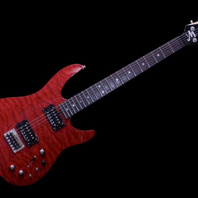 Brian Moore  iGuitar iM Midi 8.13  Red Flame for sale