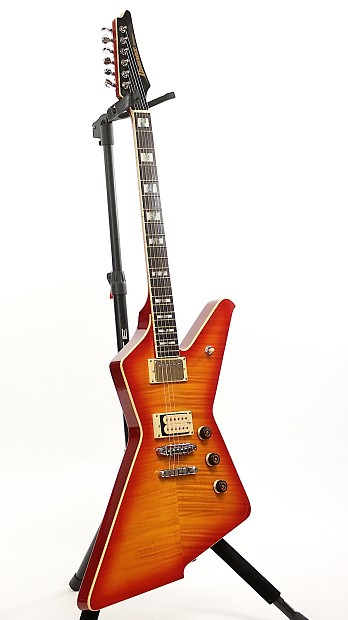 Ibanez dt1gfm destroyer electric shop guitar cherry red sunburst