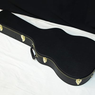 LUNA Fauna Phoenix cutaway acoustic electric Guitar NEW Classic Black w/ Hard CASE image 12
