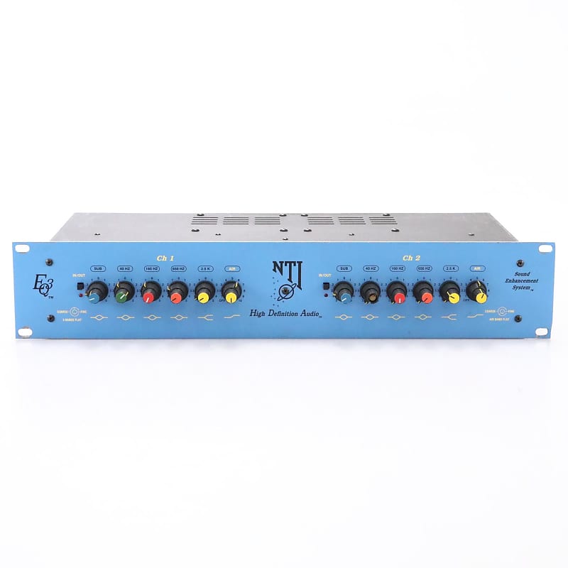 NTI EQ3 High Definition Stereo Parametric Equalizer Signal Reverb