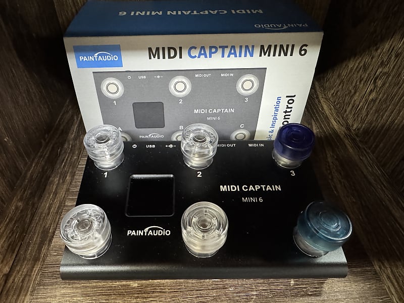 Amazon.com: Paint Audio MIDI Captain MINI 6 Foot Controller