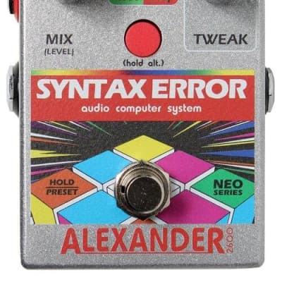 Reverb.com listing, price, conditions, and images for alexander-pedals-syntax-error