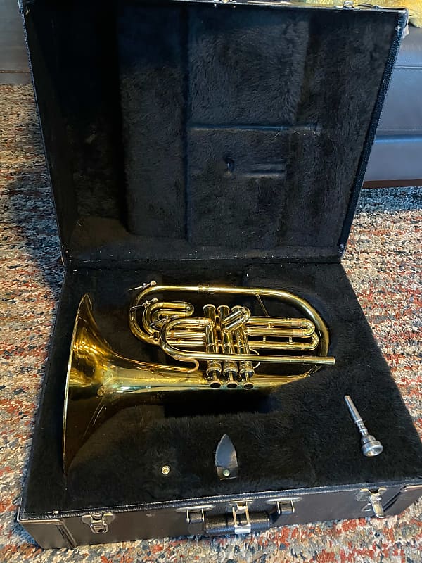 Kanstul Custom Class Mellophone (Marching French Horn) Reverb
