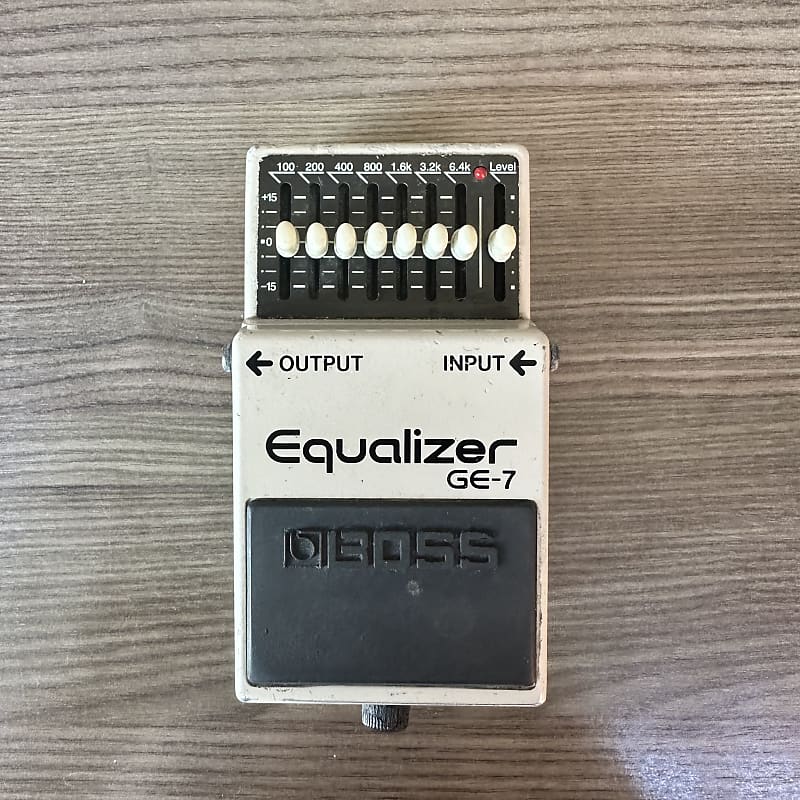 Boss GE-7 Equalizer (Silver Label) EQ Pedal effects pedal