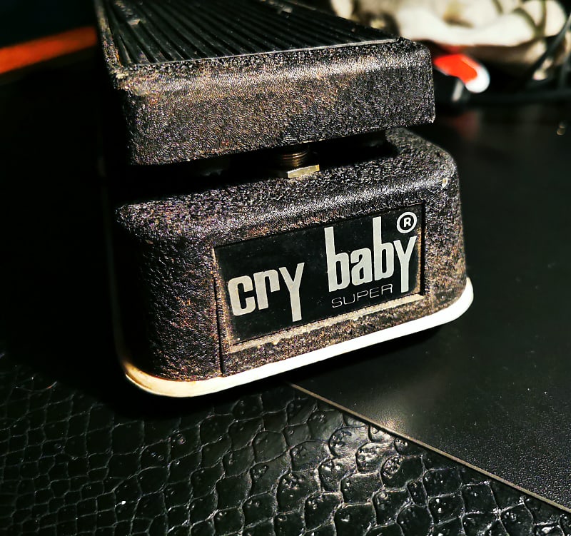 Jen Cry Baby Super 250 422 Wah Wah - 1970 's White Fasel