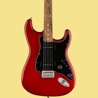 Fender Noventa Stratocaster 2021 Crimson Red Transparent Noventa Single-Coil pups - image 11