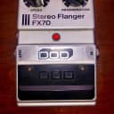 Dod  FX70 Stereo Flanger vintage 1980 Silver Grey