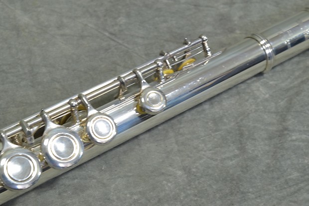 YAMAHA YFL-211 Flute with Silver Made Headjoint Made in Japan | Reverb
