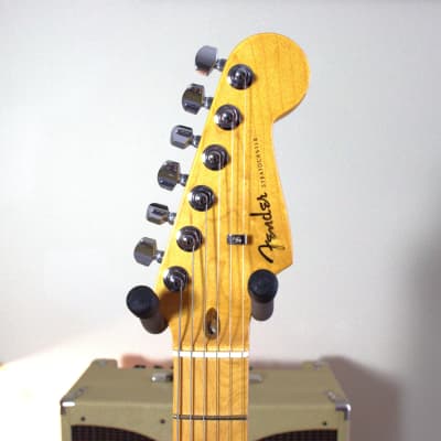 Fender – HSS American Ultra Stratocaster – Texas Tea – w/ Flight Case image 7
