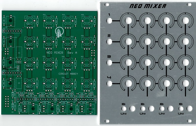 Circuit Abbey Neo Mixer, Aluminum Version synthcube Reverb