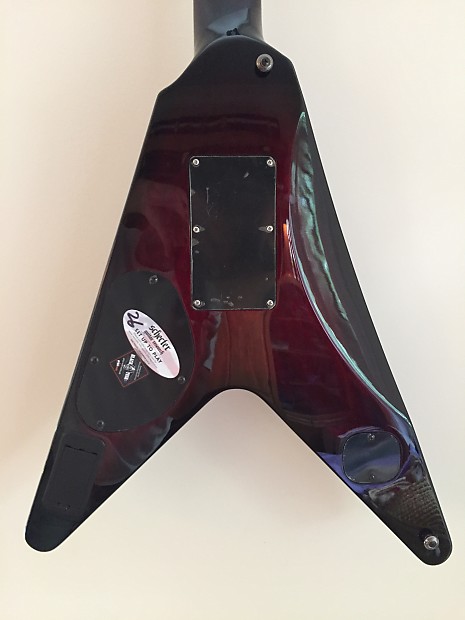 Schecter Blackjack SLS V-7 FR Crimson Red Burst | Reverb