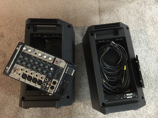 Yamaha Stagepas 300 PA with Mixer | Reverb Yamaha Stagepas 300 PA with Mixer | Reverb