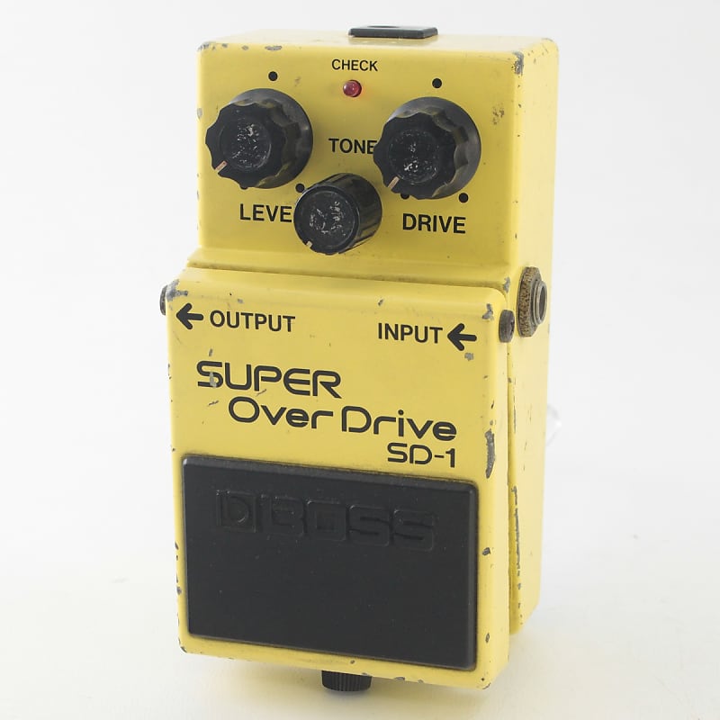 BOSS SD-1 Super Over Drive Made in Japan [SN 163800] (01/22)