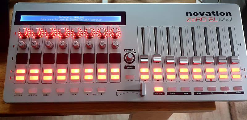 Novation Zero SL MKII Desktop MIDI / USB DAW Controller | Reverb