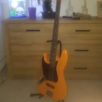 Fender Player Jazz Bass Left Handed Gaucher Capri Orange image 2