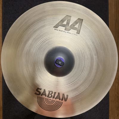 Sabian 21" AA Raw Bell Dry Ride Cymbal 2006 - 2018 - Natural image 10