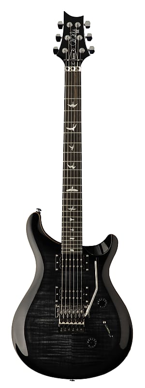 PRS SE Custom 24 Floyd Electric Guitar - Charcoal Burst image 1