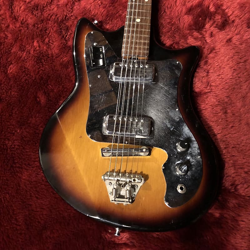 c.1960a Regina MIJ Vintage Guitar Sunburst