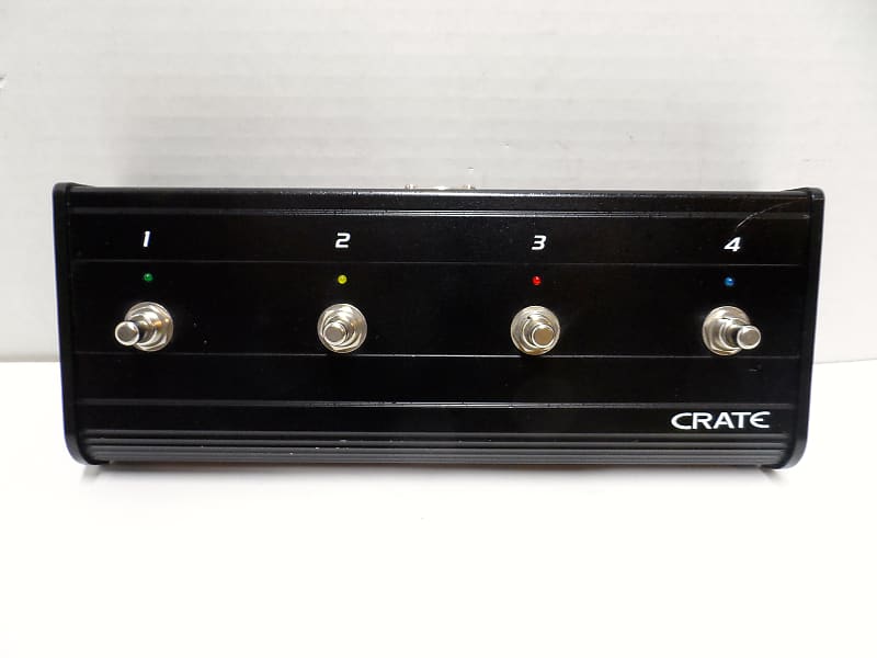 Crate BV BVFS4 4 Button Channel Foot Switch Pedal BV150 BV300 Reverb
