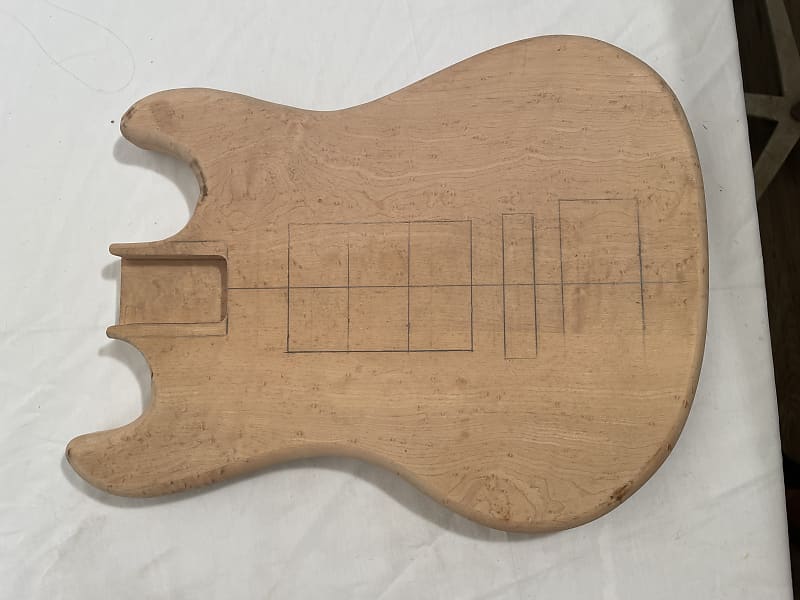 Electric guitar body blank Reverb