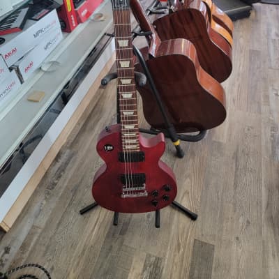 Gibson LPJ 2013 - Cherry upgraded tuners and pickups image 1