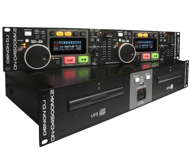 Denon DJ DND4500MK2 Dual Digital Media Player Reverb