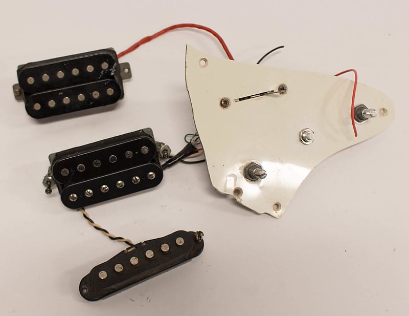 Electric Guitar HHS Humbucker Single Coil Pickup Assembly Set with Piotentimeters & 5 Way Switch image 1