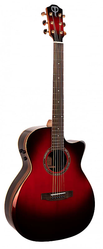 Teton STA180CEAB-AR Auditorium Body, Solid Spruce Top, Acoustic-Electric Guitar image 1