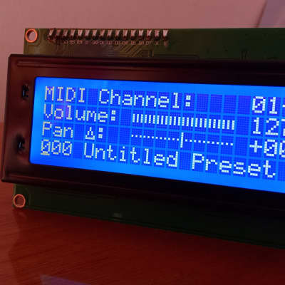 New blue Lcd display for Emu Esi 2000 / Emu Esi 4000 (for destinations outside of those specified, please write to me)
